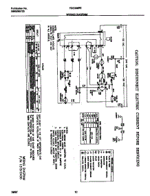 06 - Wiring Diagram parts for Frigidaire Dryer FDE336RET1 from AppliancePartsPros.com