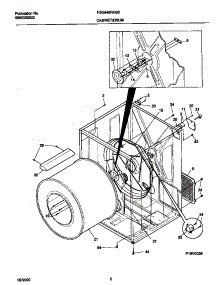 02 - P16v0036 Dry Cab,Heater parts for Frigidaire Dryer FSG446RHS0 from AppliancePartsPros.com