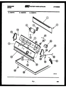 04 - Console And Control Parts parts for Frigidaire Dryer DGSFL0 from AppliancePartsPros.com