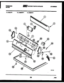 04 - Console And Control Parts parts for Frigidaire Dryer DGISFL1 from AppliancePartsPros.com