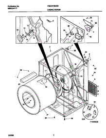 02 - P16v0035 Dry Cab,Heater parts for Frigidaire Dryer FSE447GHS0 from AppliancePartsPros.com