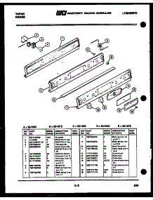 18 - Control Panel parts for Frigidaire Range 32-1022-32-07 from AppliancePartsPros.com