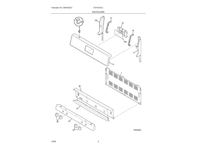 Oven control board