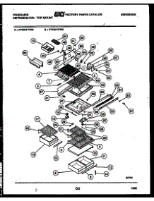 04 - Shelves And Supports parts for Frigidaire Refrigerator FPCI21TFW3 from AppliancePartsPros.com