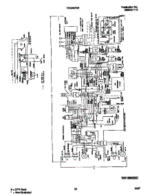 13 - Wiring Diagram parts for Frigidaire Refrigerator FRS26ZGED4 from AppliancePartsPros.com