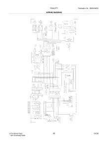 23 - Wiring Diagram parts for Frigidaire Refrigerator FRS6LF7FS2 from AppliancePartsPros.com