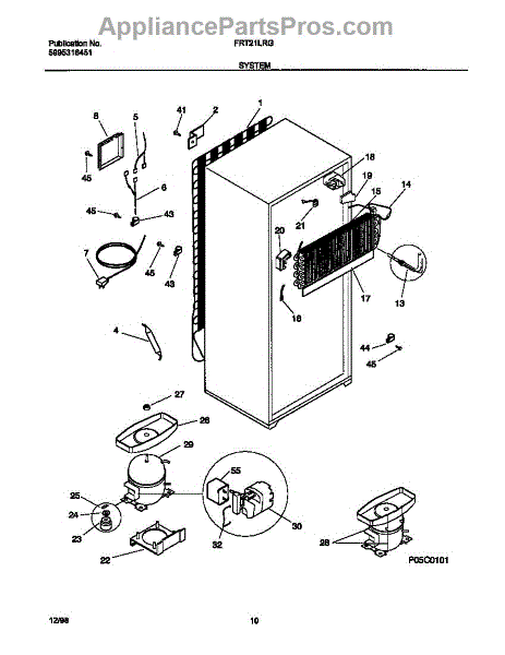 ひろページ 5304478809 Compressor Kit | Genuine Frigidaire OEM In Stock