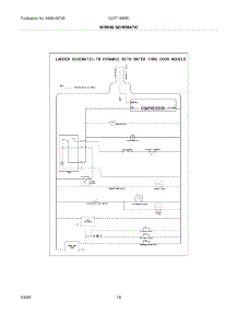 16 - Wiring Schematic parts for Frigidaire Refrigerator GLRT188WDL4 from AppliancePartsPros.com