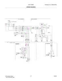 17 - Wiring Diagram parts for Frigidaire Refrigerator GLRT188WDL4 from AppliancePartsPros.com