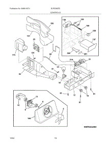 11 - Controls parts for Frigidaire Refrigerator GLRS263ZDW5 from AppliancePartsPros.com