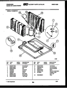 05 - System Parts parts for Frigidaire Air Conditioner FAC086P7B1 from AppliancePartsPros.com