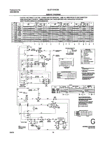 14 - Wiring Diagram parts for Frigidaire Washer Dryer Combo GLGT1031CS0 from AppliancePartsPros.com