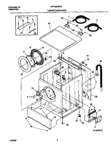 03 - Wshr Cab,Top parts for Frigidaire Washer FWT449GFS2 from AppliancePartsPros.com