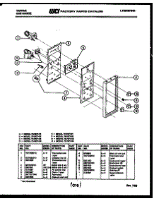 08 - Control Panel parts for Frigidaire Range 72-3977-00-03 from AppliancePartsPros.com