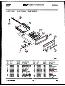 05 - Broiler Drawer Parts parts for Frigidaire Range 32-1019-00-04 from AppliancePartsPros.com