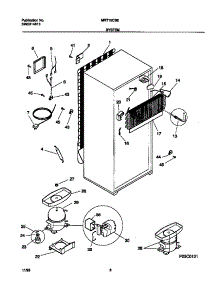 05 - System parts for Frigidaire Refrigerator MRT15CSED8 from AppliancePartsPros.com