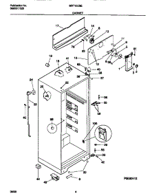 03 - Cabinet parts for Frigidaire Refrigerator MRT15CSED9 from AppliancePartsPros.com