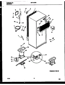 05 - System And Automatic Defrost Parts parts for Frigidaire Refrigerator MRT15CRBY0 from AppliancePartsPros.com