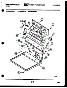 04 - Console And Control Parts parts for Frigidaire Dryer DG800KXW2 from AppliancePartsPros.com