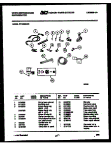 07 - Ice Maker Installation Parts parts for Frigidaire Refrigerator RT155MCV0 from AppliancePartsPros.com