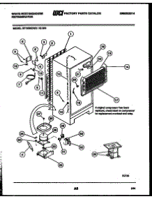 05 - System And Automatic Defrost Parts parts for Frigidaire Refrigerator RT163NLWD from AppliancePartsPros.com