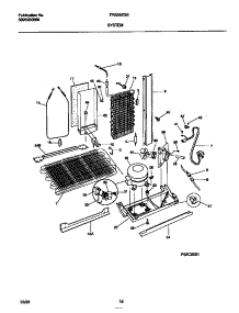 07 - System parts for Frigidaire Refrigerator FRS28ZGEB0 from AppliancePartsPros.com