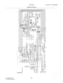 23 - Wiring Diagram parts for Frigidaire Refrigerator GHSC239DB3 from AppliancePartsPros.com
