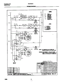 04 - Wiring Diagram parts for Frigidaire Cooktop FEC3X9XCBB from AppliancePartsPros.com