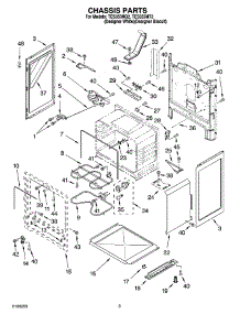 03 - Chassis Parts parts for Estate Range TES355MQ2 from AppliancePartsPros.com