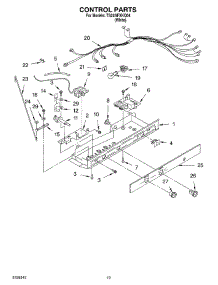 12 - Control, Optional parts for Estate Refrigerator TS22AFXKQ04 from AppliancePartsPros.com