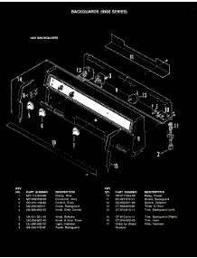 02 - Control Panel (-429 Models) parts for Hardwick Range CPF9826A429R from AppliancePartsPros.com