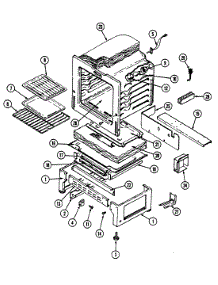 06 - Oven parts for Hardwick Range H3478XVA from AppliancePartsPros.com