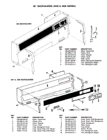 04 - Control Panel (-429 Models) parts for Hardwick Range CF4526A429R from AppliancePartsPros.com