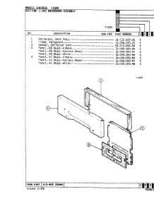 02 - Control Panel (-40 Model) parts for Hardwick Range CF1648W49RB from AppliancePartsPros.com
