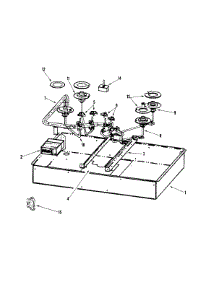 02 - Gas Controls parts for Jenn-Air Cooktop JGD8430ADS from AppliancePartsPros.com