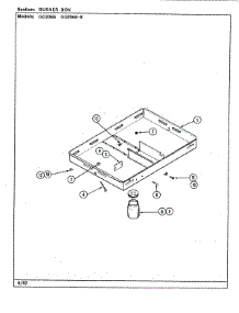 02 - Burner Box parts for Jenn-Air Grill GO206B from AppliancePartsPros.com