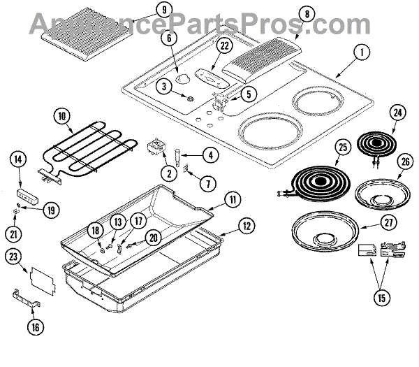 Whirlpool 12001882 JennAir Grill and Grate Kit