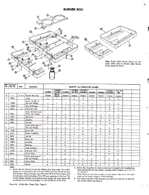 02 - Burner Box parts for Jenn-Air Cooktop 2385EGN from AppliancePartsPros.com