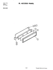 01 - Access Panel Parts For Jenn-Air Range 20237 From Appliancepartspros.Com