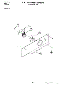 03 - Blower Motor (Cooling) Parts For Jenn-Air Range 20237 From Appliancepartspros.Com