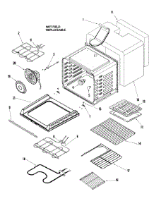 02 - Cavity parts for Jenn-Air Range JER8885QAS from AppliancePartsPros.com