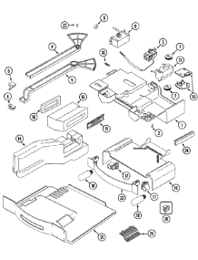 02 - Controls parts for Jenn-Air Refrigerator JCB2388GRB from AppliancePartsPros.com