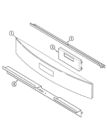02 - Control Panel parts for Jenn-Air Oven JMW9530BAB from AppliancePartsPros.com