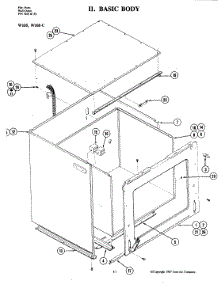 01 - Body Parts For Jenn-Air Oven W105 From Appliancepartspros.Com