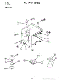 06 - Oven Parts For Jenn-Air Oven W105 From Appliancepartspros.Com
