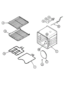 05 - Oven parts for Jenn-Air Oven WW27110B from AppliancePartsPros.com