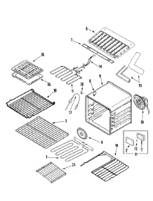 05 - Oven parts for Jenn-Air Oven JMW9530DAS from AppliancePartsPros.com