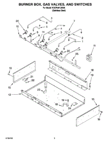 02 - Burner Box, Gas Valves, And Switches, Optional Parts parts for Kitchenaid Cooktop KGCP467JSS06 from AppliancePartsPros.com