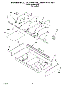 02 - Burner Box, Gas Valves, And Switches, Optional Parts parts for Kitchenaid Cooktop KGCP487JSS06 from AppliancePartsPros.com