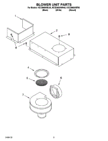 02 - Blower Unit Parts, Optional Parts parts for Kitchenaid Cooktop KECD865HBL05 from AppliancePartsPros.com